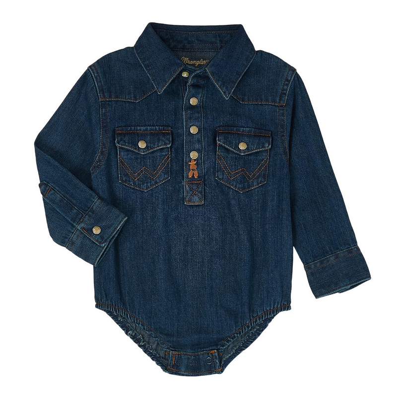 Wrangler Infant/Toddler Boy's Onesie STYLE PQ4165