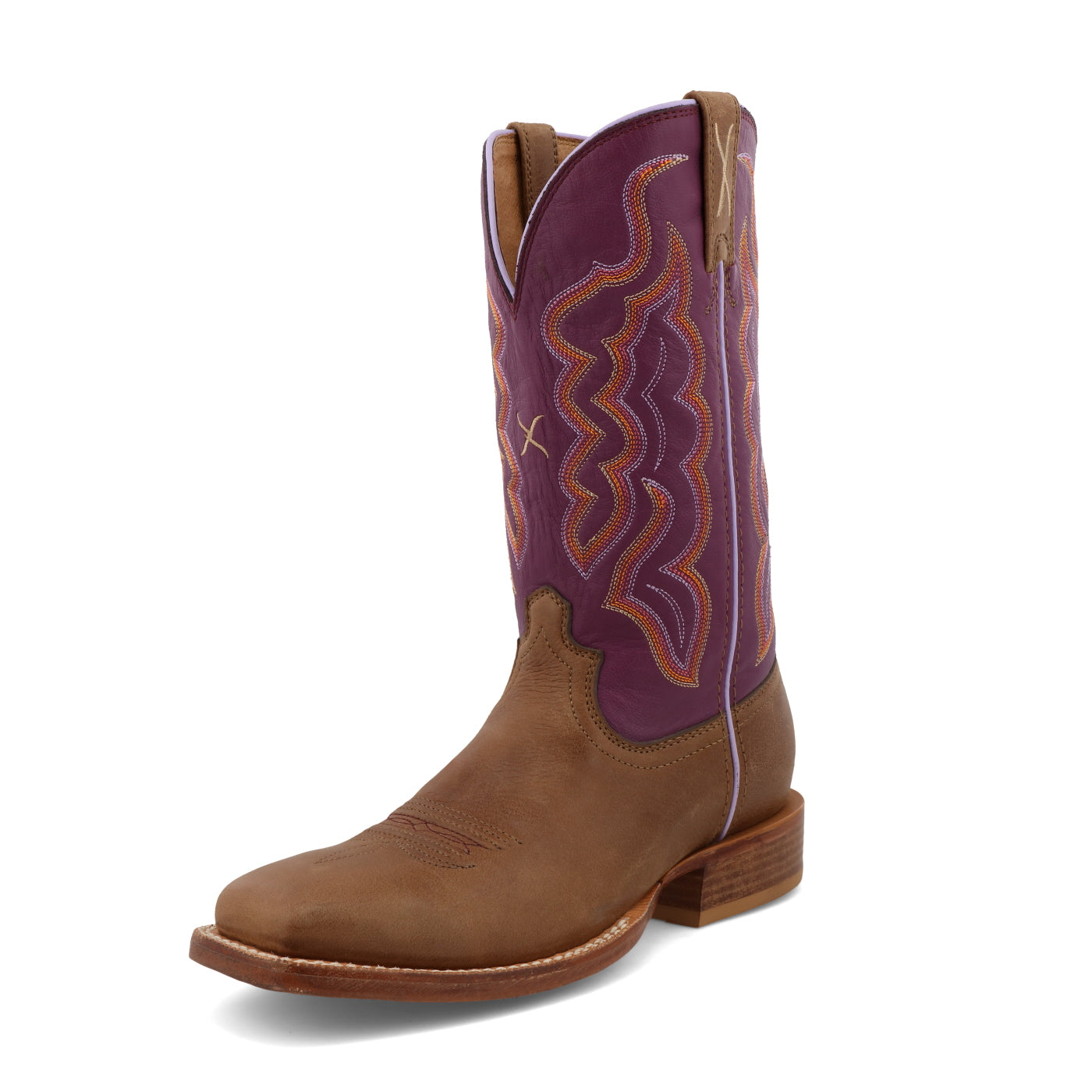 Twisted X Women's Tech X Boot Ginger & Vintage Violet STYLE WXTL002