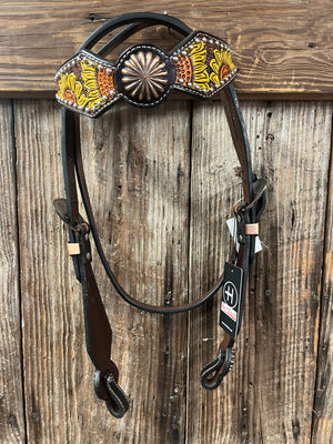 Bar H Equine Headstall STYLE BER172-HS