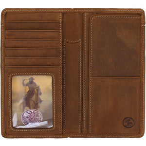 Western Classic Checkbook Wallet STYLE 06209