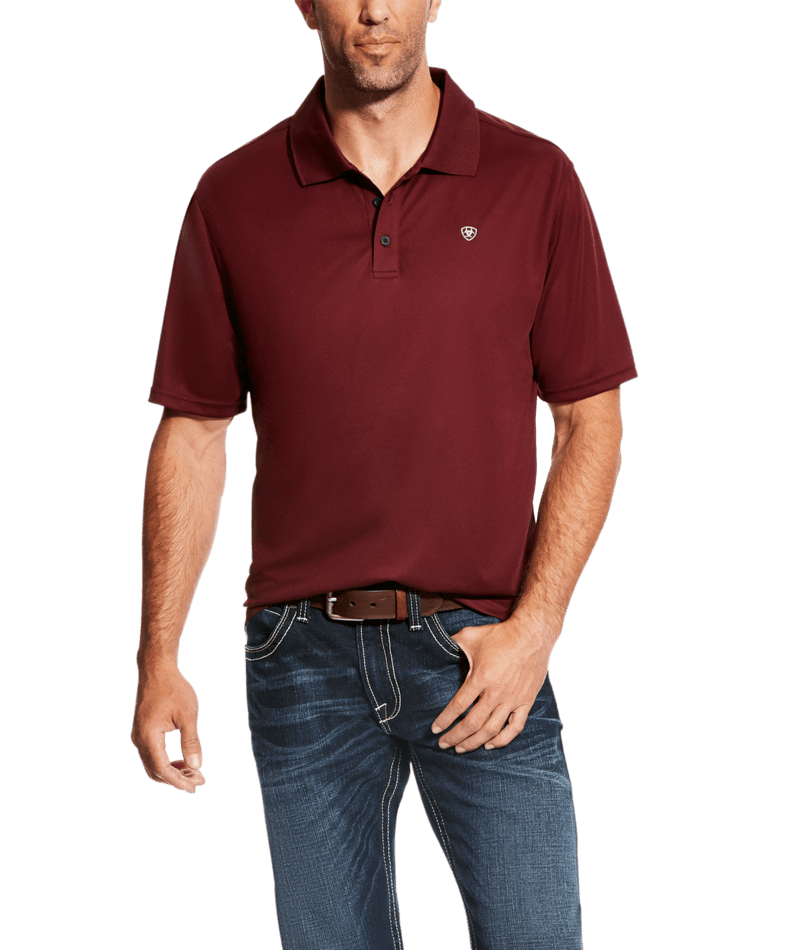 Ariat Men's TEK Polo Short Sleeve Shirt STYLE 10022856