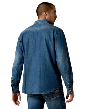 Ariat Retro Men's Long Sleeve Denim Shirt STYLE 10033464