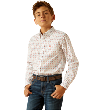 Ariat Boy's Classic Fit Long Sleeve Shirt STYLE 10048661
