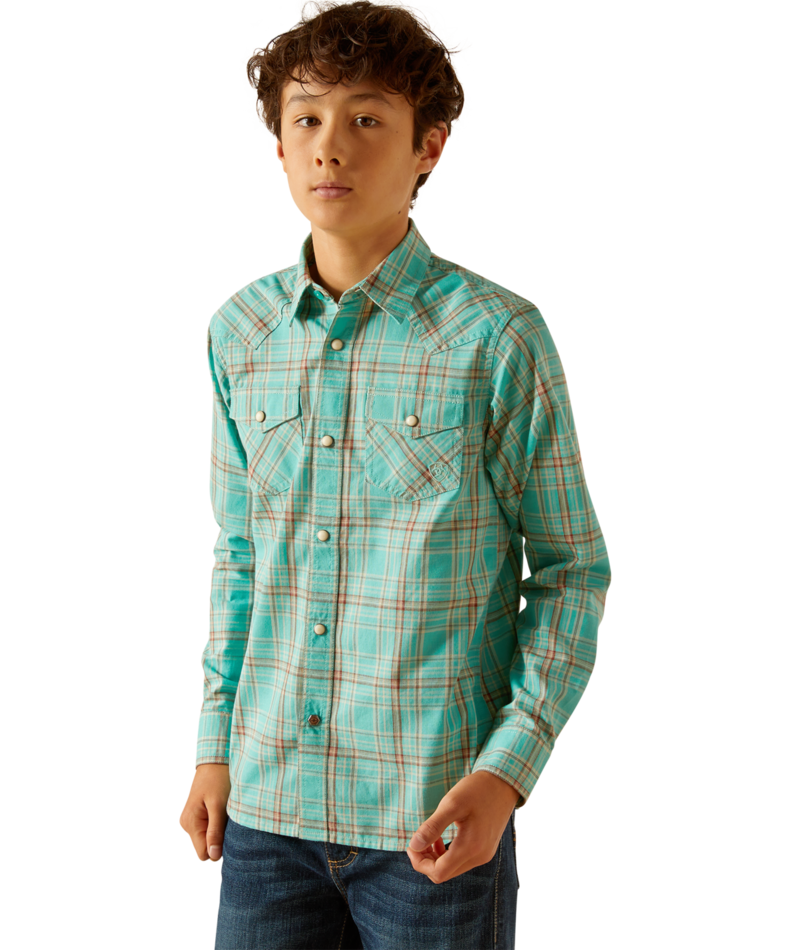 Ariat Boy's Retro Long Sleeve Shirt STYLE 10048666