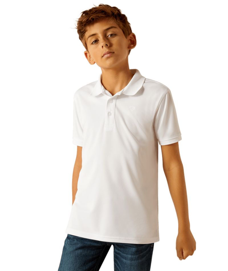 Ariat Boy's Short Sleeve Polo Shirt STYLE 10048876