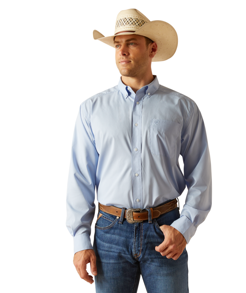 Ariat Men's Airflow Classic Fit Long Sleeve Shirt STYLE 10051359