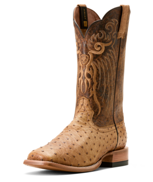 Ariat Men s Full Quill Ostrich Boot STYLE 10053580 Bear Creek Western Store