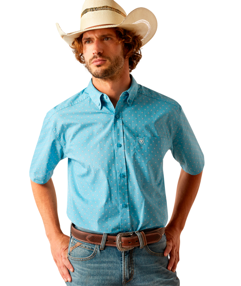 Ariat Men's Classic Fit Short Sleeve Shirt STYLE 10054681