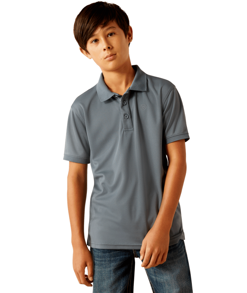 Ariat Boy's Short Sleeve Polo Shirt STYLE 10055282