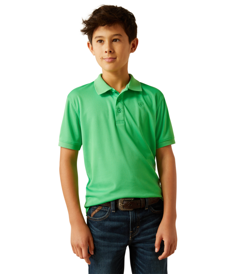 Ariat Boy's Short Sleeve Polo Shirt STYLE 10058806