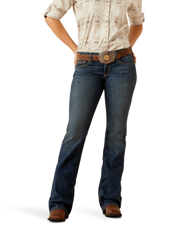 Ariat Women's Midrise Boot Cut Jeans STYLE 10058922 Bear Creek