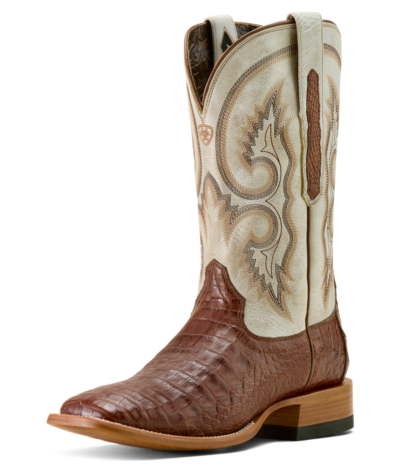 Ariat Men's Caiman Belly Square Toe Boot STYLE 10063773
