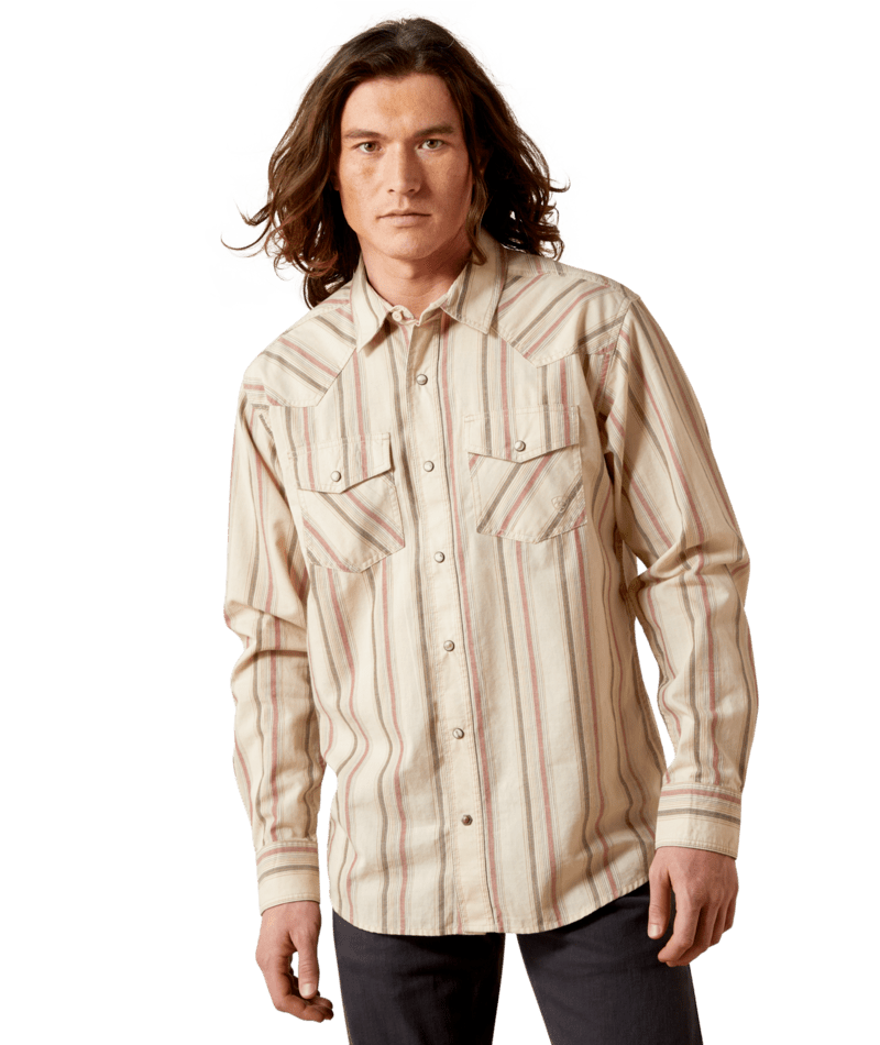 Ariat Retro Fit Men's Long Sleeve Shirt STYLE 10065757