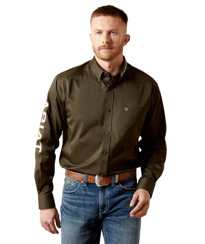 Ariat Men's Logo Long Sleeve Shirt STYLE 10065845
