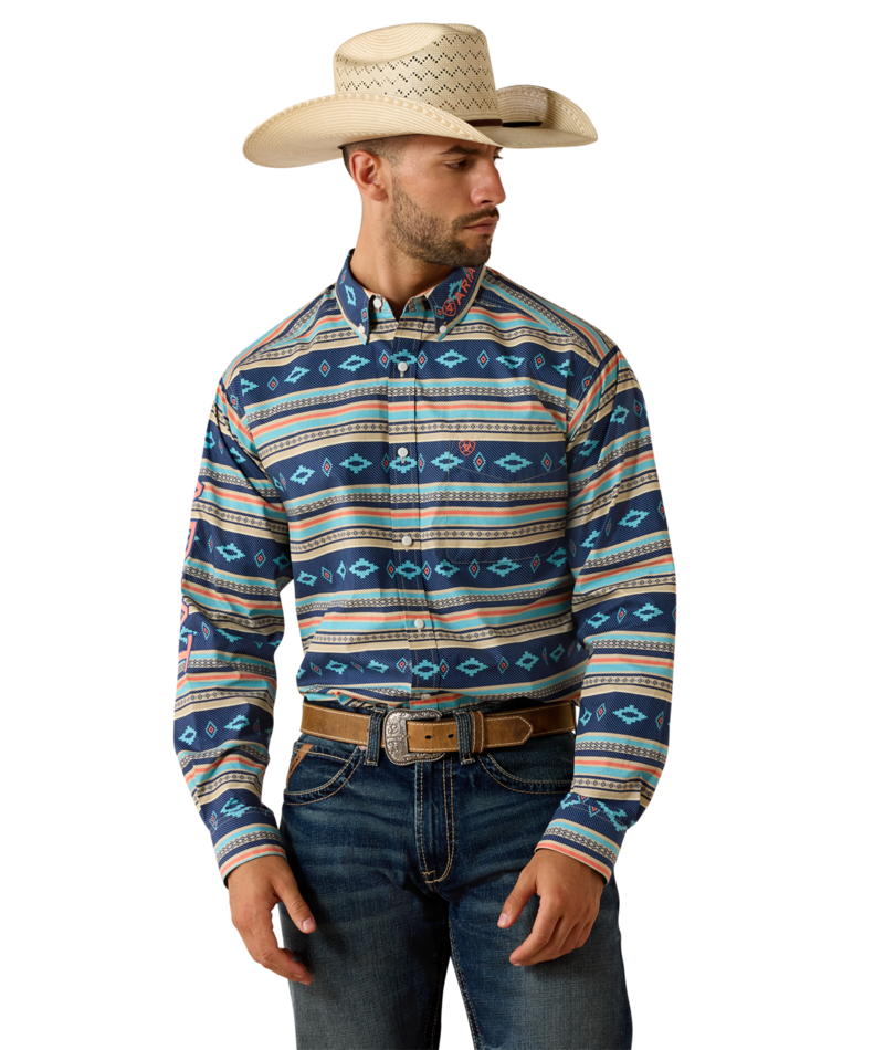 Ariat Men's Aztec Long Sleeve Shirt STYLE 10071717