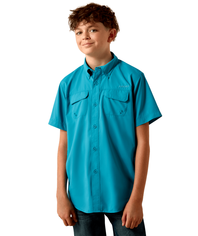 Ariat Boy's Short Sleeve Shirt STYLE 10073499