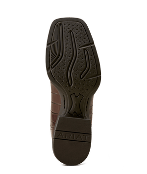 Ariat Men's Crocodile Print Square Toe Boot STYLE 10074167