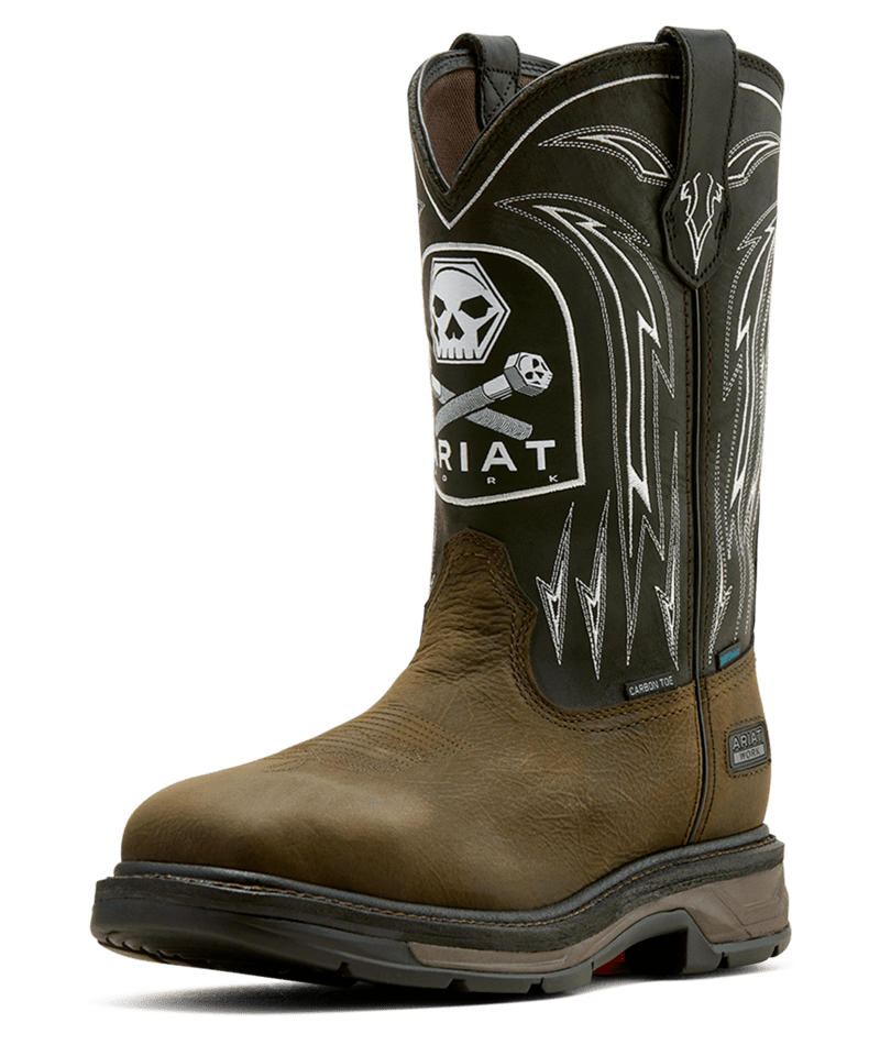 Ariat Men's Waterproof Square Toe Carbon Toe Work Boot STYLE 10074207