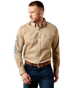 Ariat Men's Logo Long Sleeve Shirt STYLE 10079478