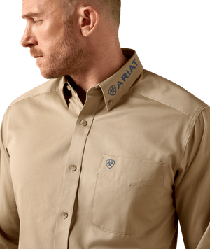 Ariat Men's Logo Long Sleeve Shirt STYLE 10079478