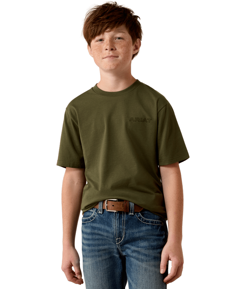 Ariat Boy's Short Sleeve T-Shirt STYLE 10079615