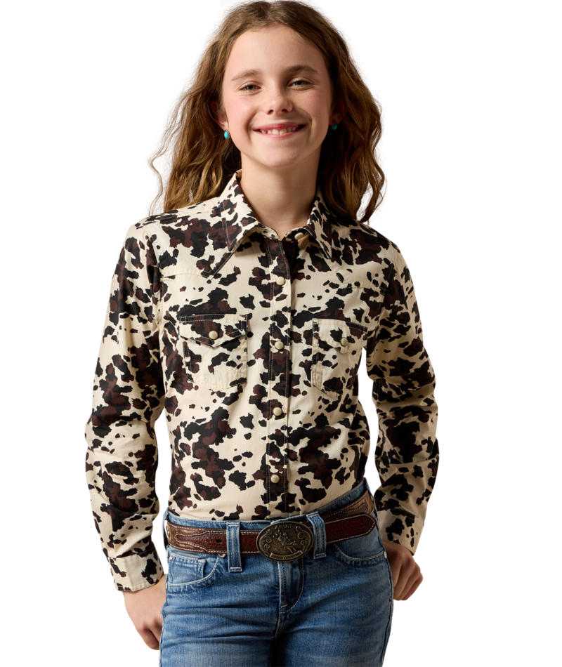 Arial Girl's Long Sleeve Shirt STYLE 10080657