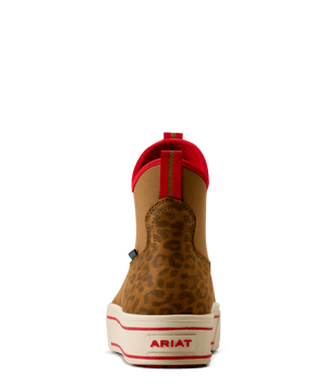 Ariat Women's Waterproof Leopard Print Shrimp Boot STYLE 10080789