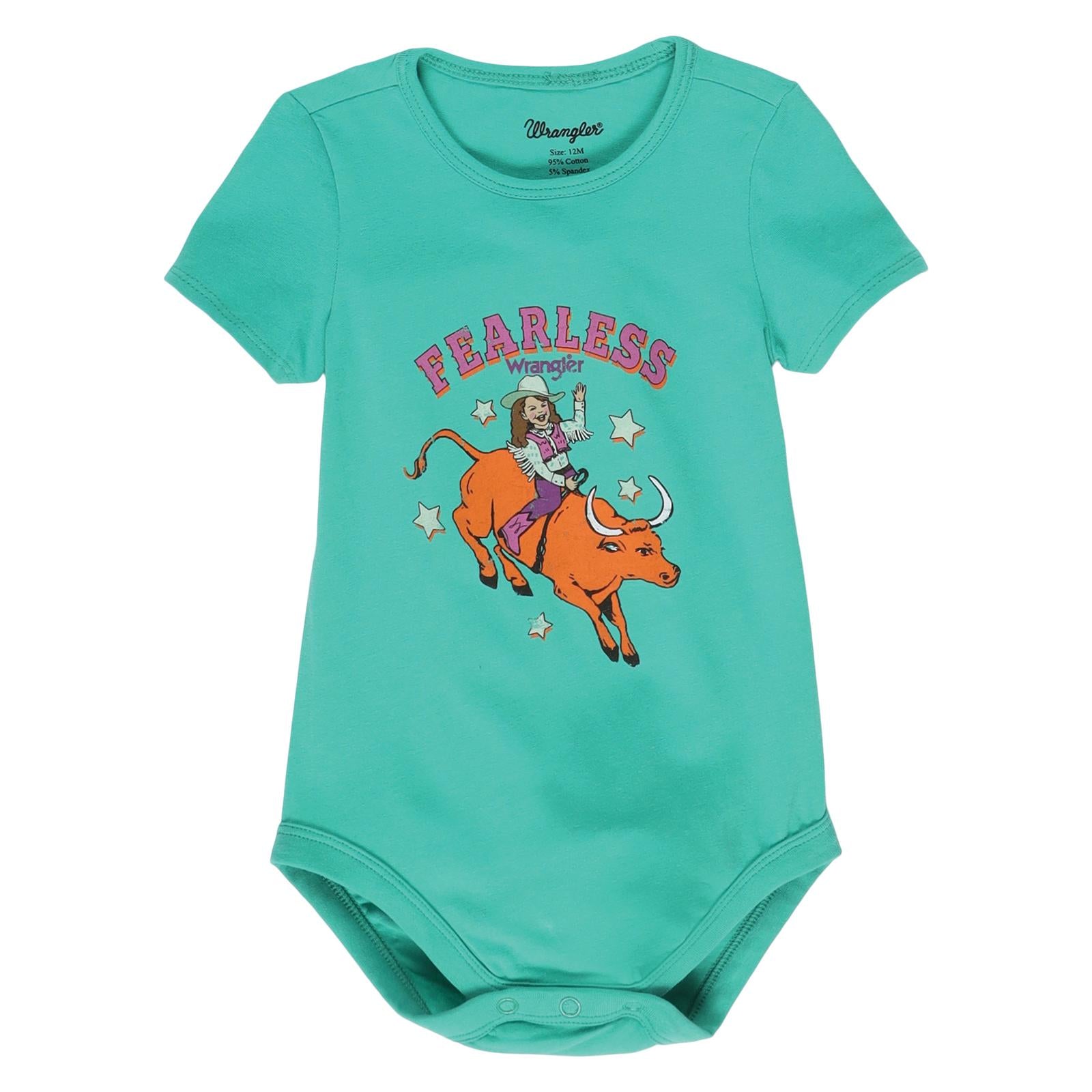 Wrangler Infant Girls' Onesie STYLE 112329230