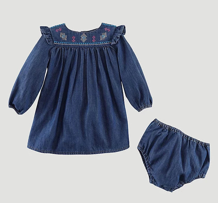 Wrangler Infant/Toddler Girl's Denim Dress STYLE 112335365
