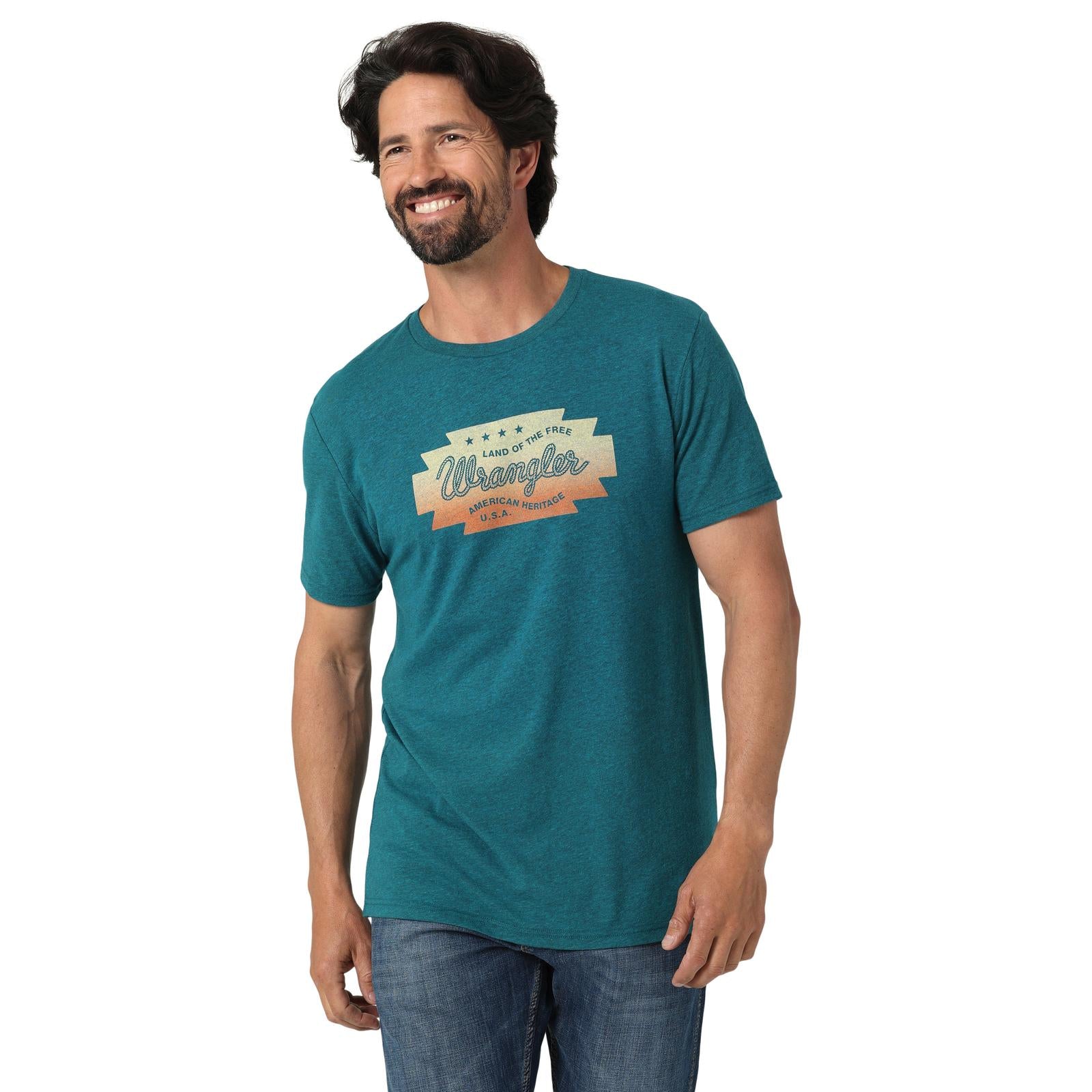 Wrangler Men's Short Sleeve T- Shirt STYLE 112336225