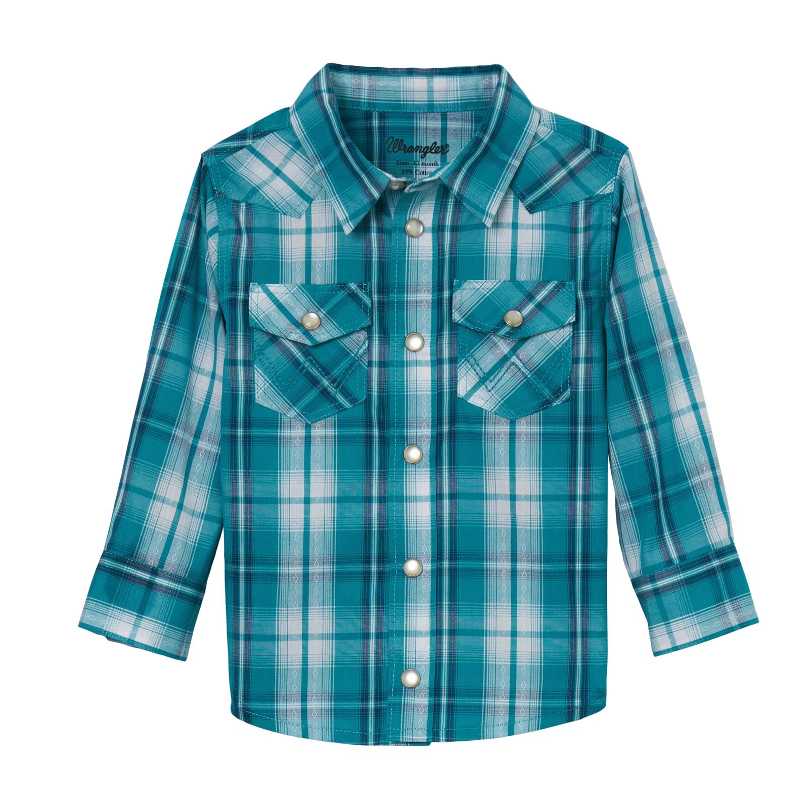 Wrangler Infant/Toddler Boy's Long Sleeve Shirt STYLE 112344686