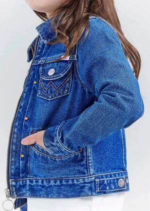 The Wrangler x Barbie™ Girl's Denim Jacket STYLE 112344863