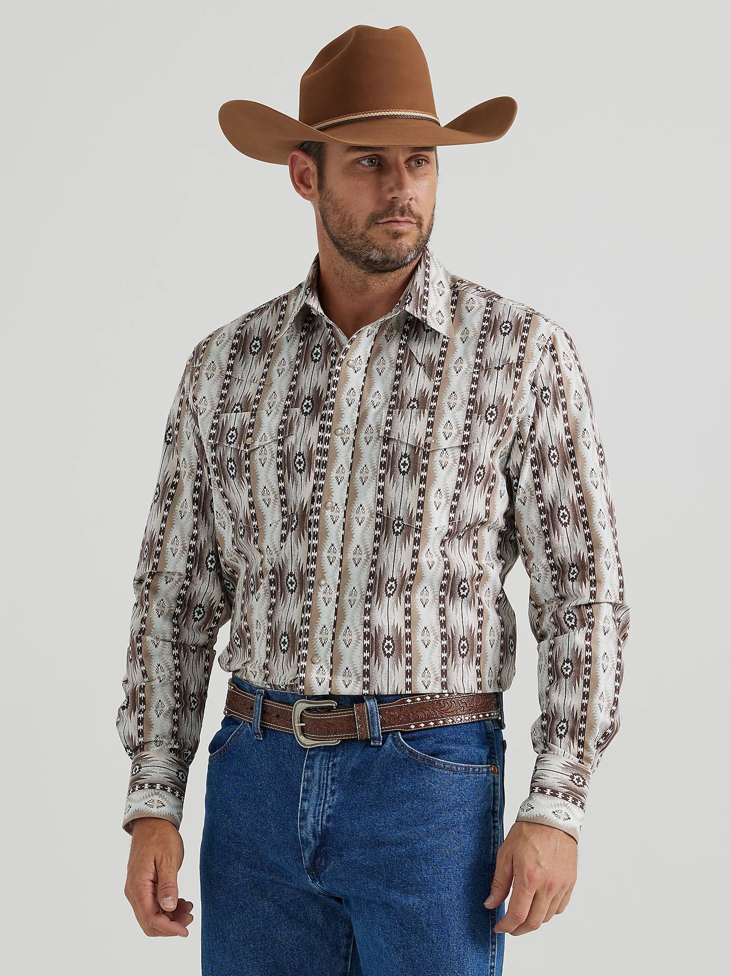 Wrangler Men's Checotah Long Sleeve Shirt STYLE 112346071