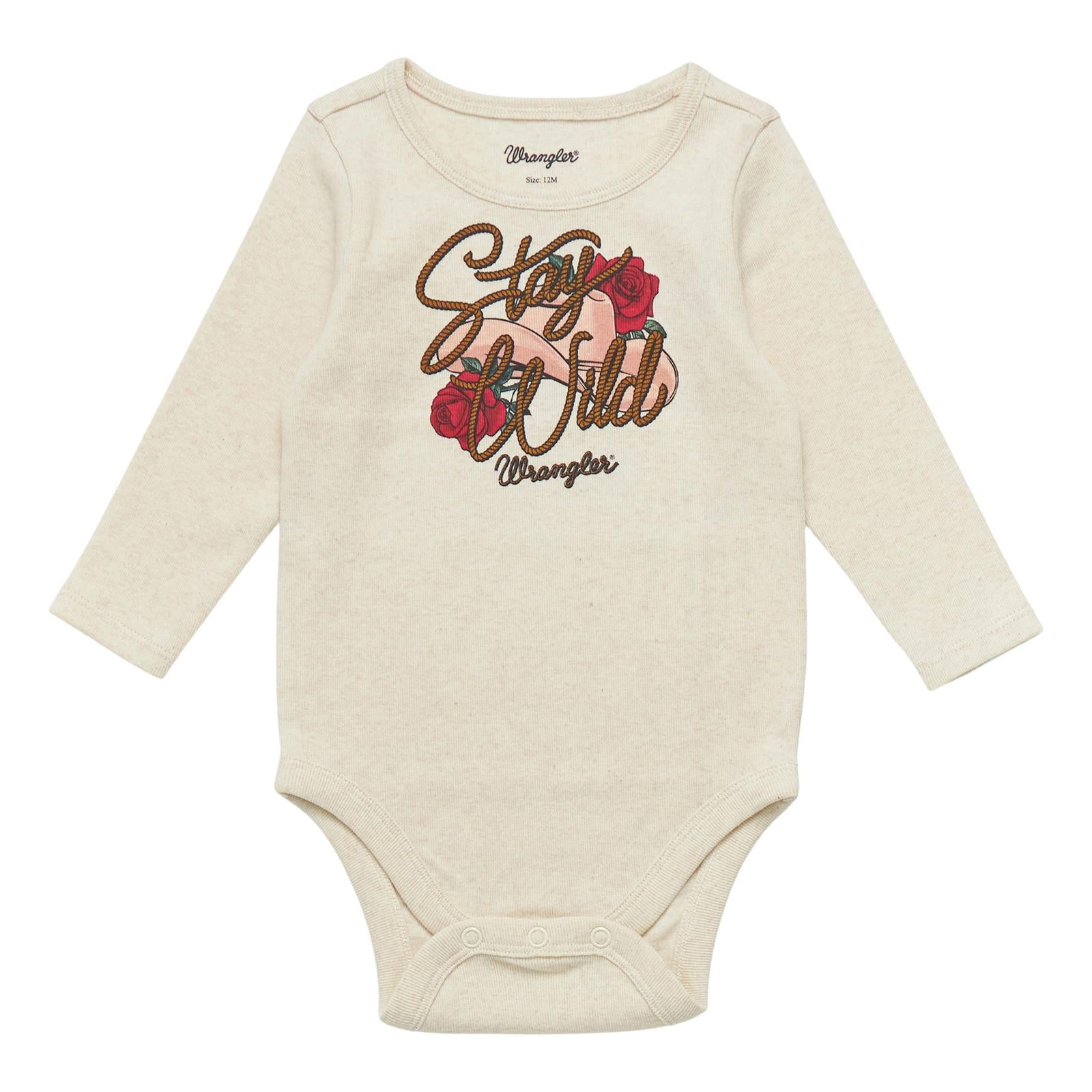 Wrangler Girl's Infant Onesie STYLE 112353057