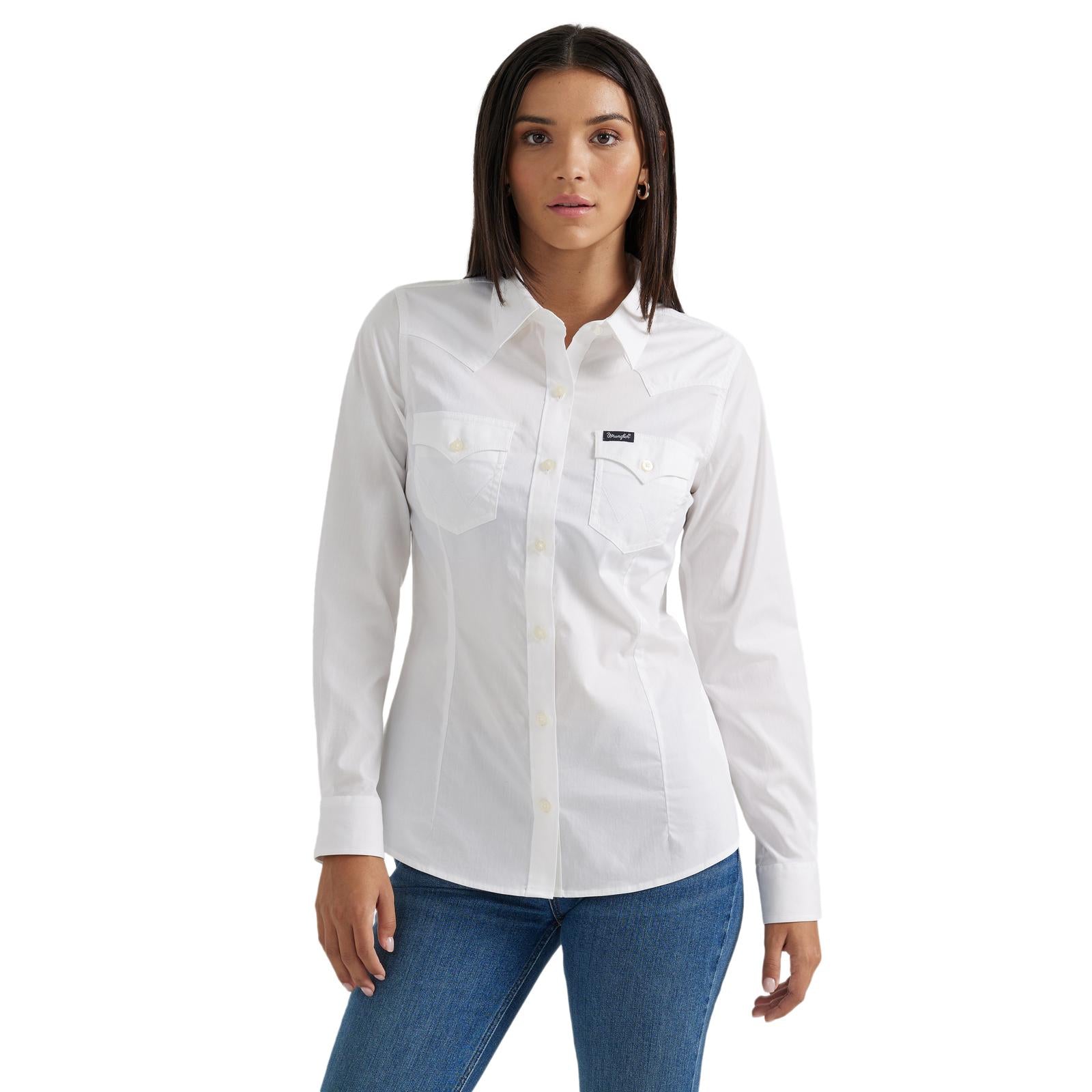 Wrangler Retro® Women's Long Sleeve Shirt STYLE 112358013