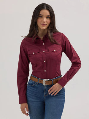 Wrangler Retro Women's Long Sleeve Shirt STYLE 112358014