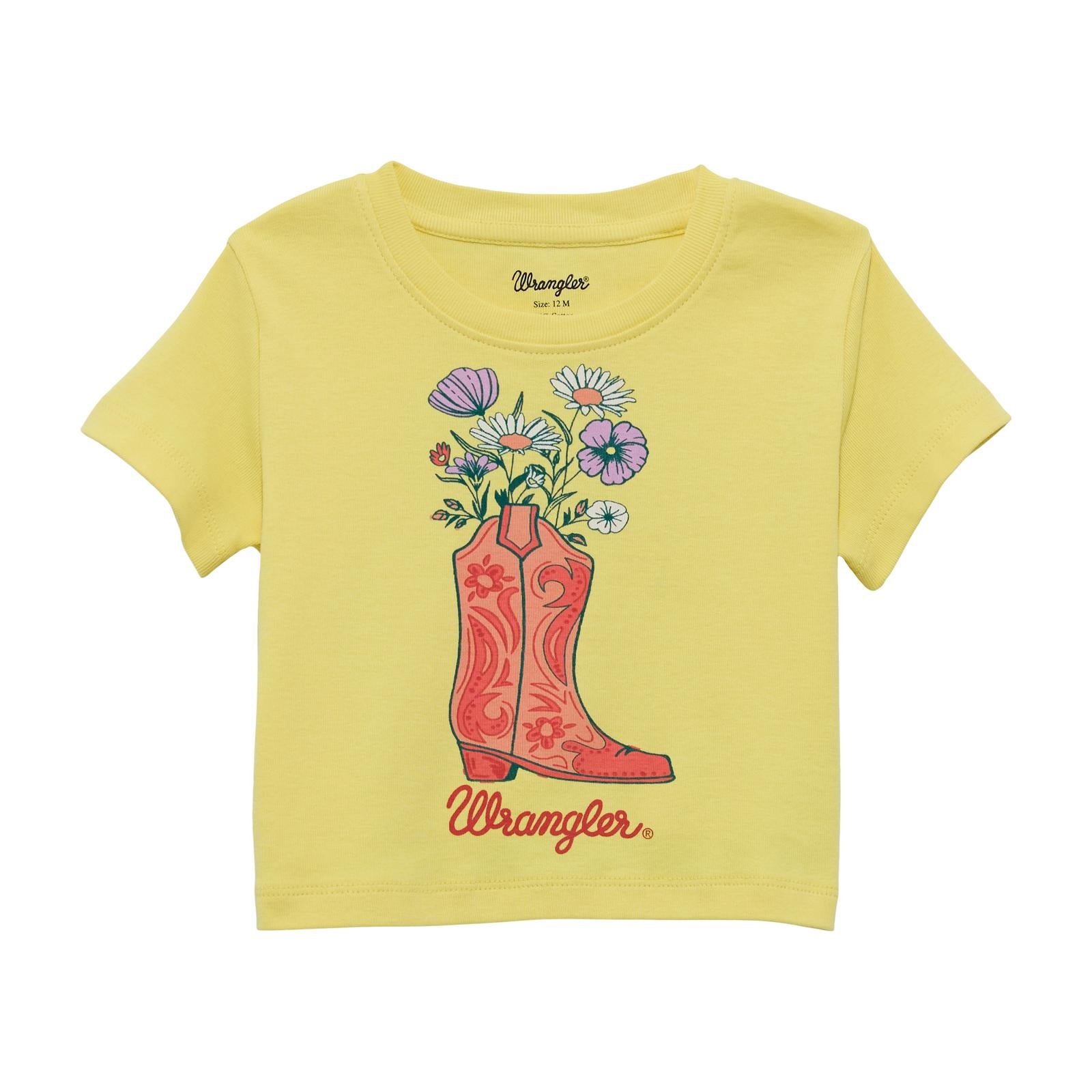 Wrangler Infant/Toddler Girl's T-Shirt STYLE 112364332
