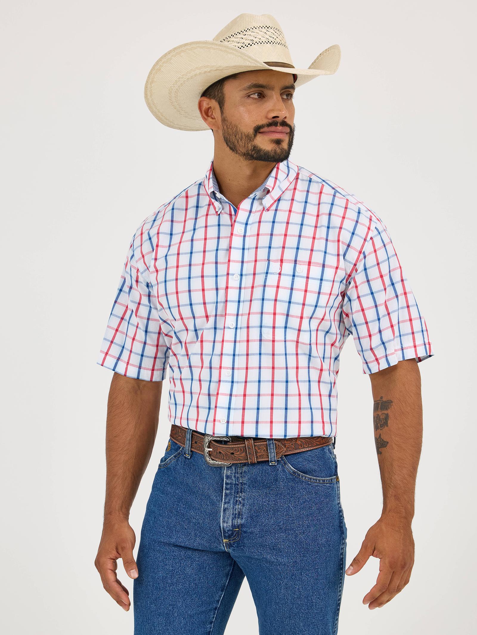 Wrangler George Strait Men's Short Sleeve Shirt STYLE 112365408
