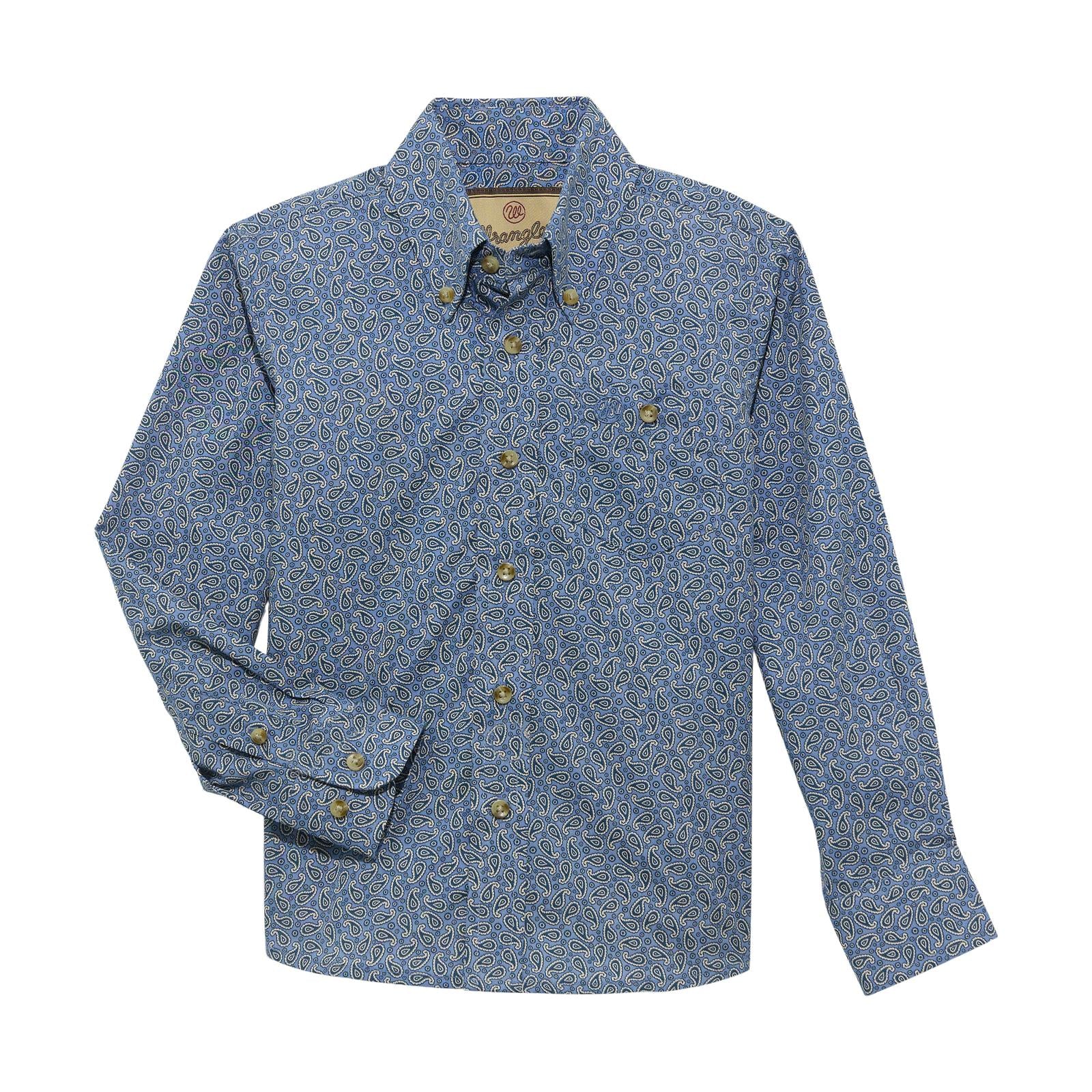 Wrangler Boy's Long Sleeve Shirt STYLE 112365856