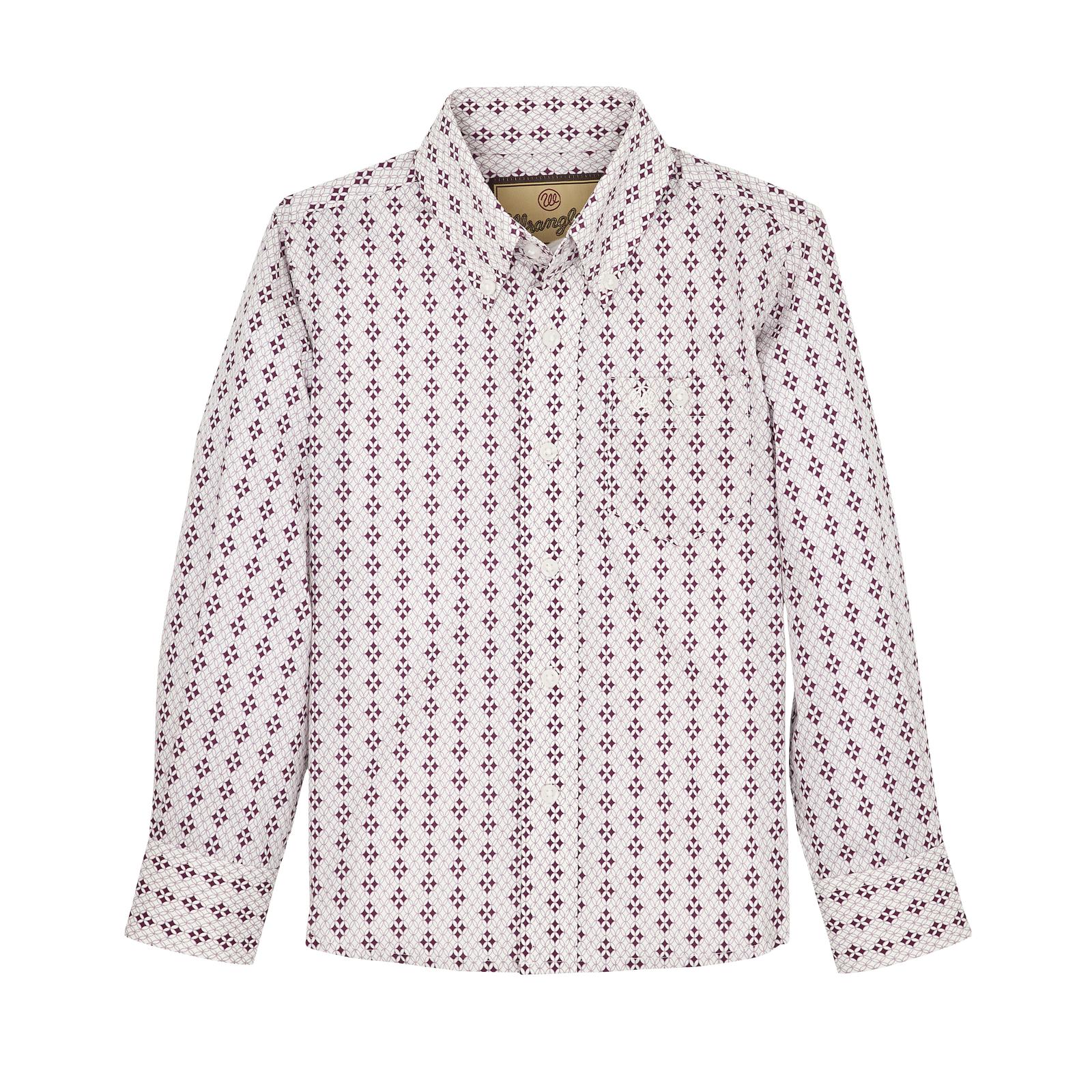 Wrangler Boy's Long Sleeve Shirt STYLE 112365857