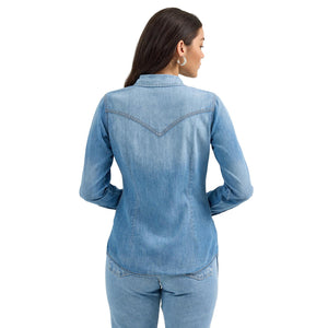 Wrangler Women's Long Sleeve Shirt STYLE 112367313