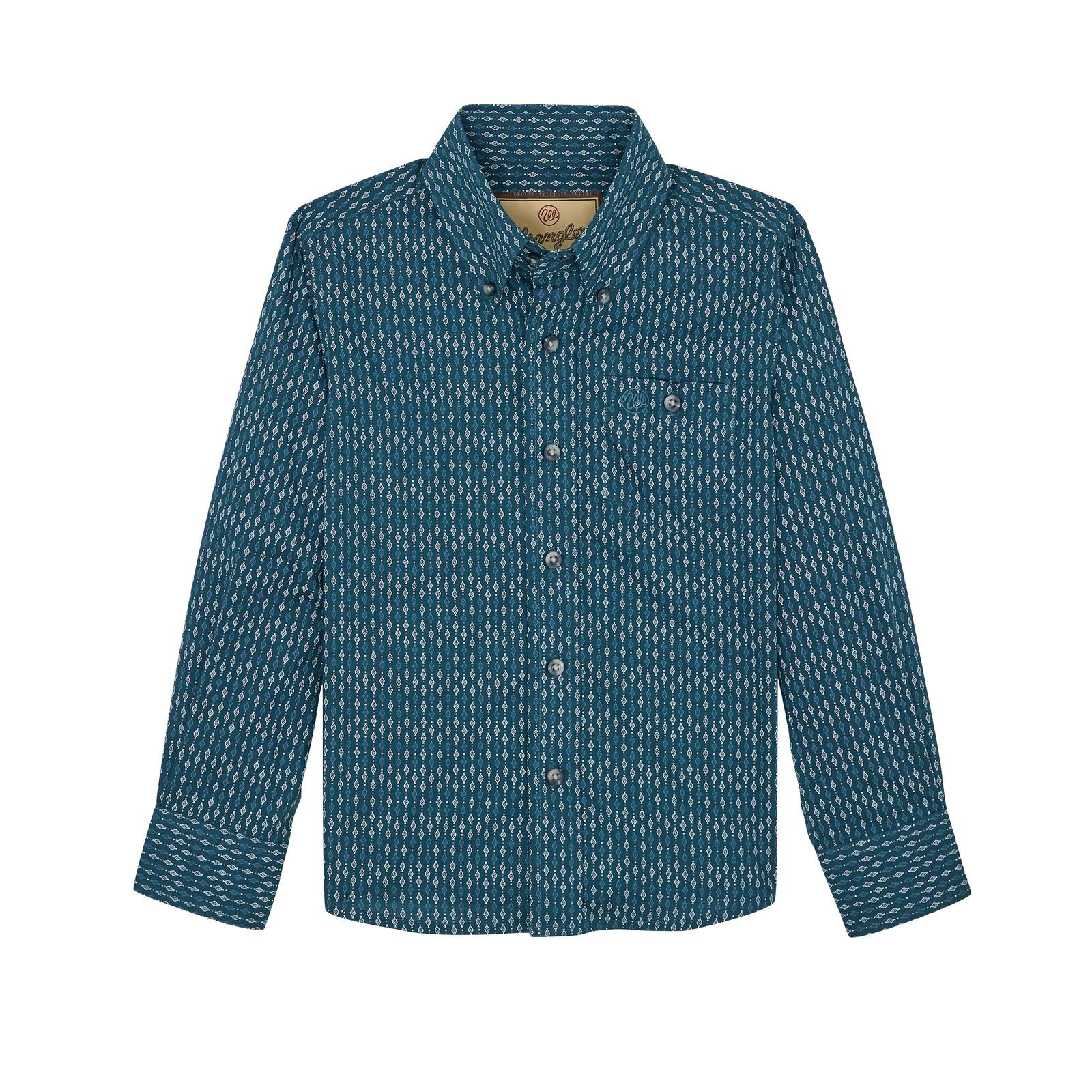 Wrangler Boy's Long Sleeve Shirt STYLE 112367715