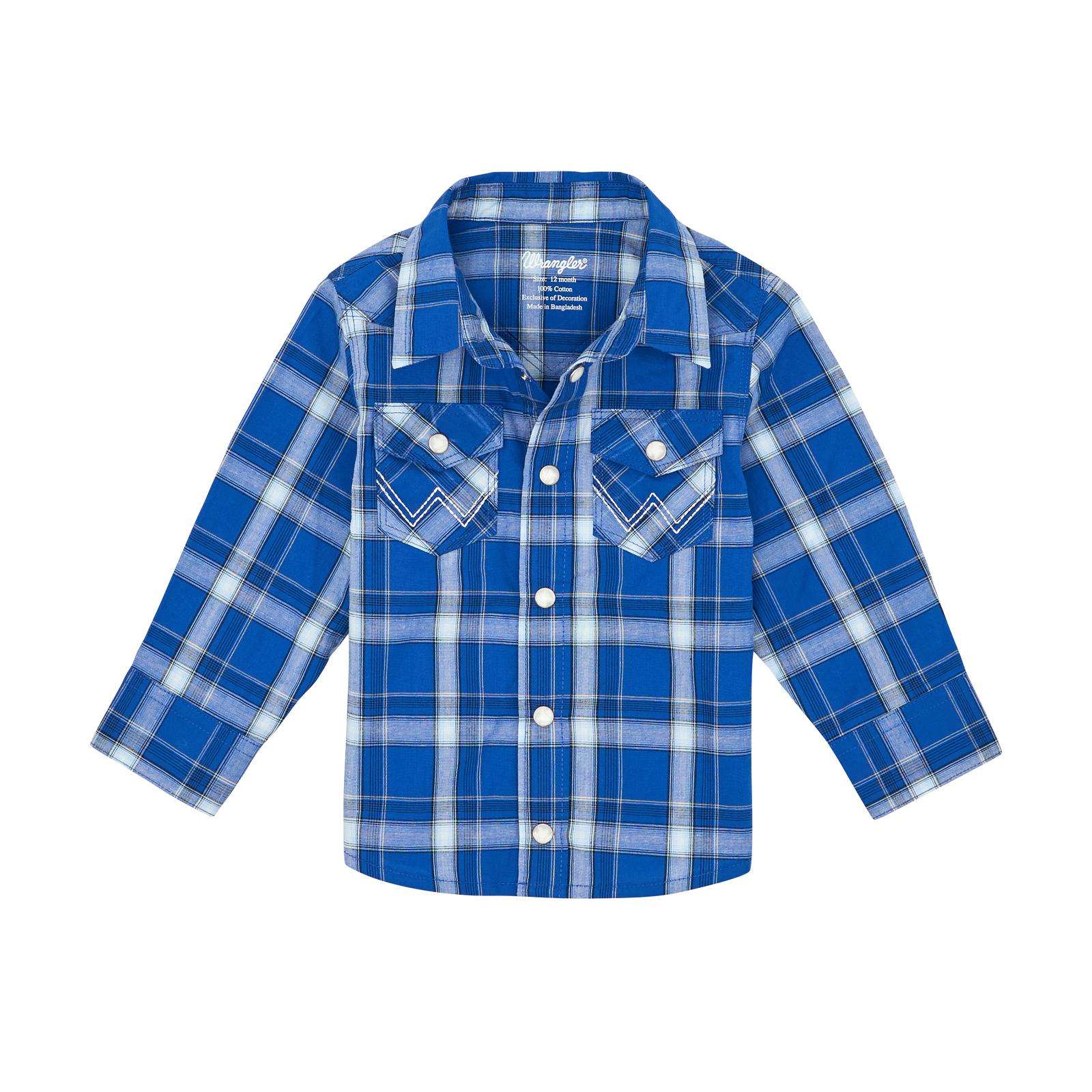 Wrangler Infant/Toddler Boy's Long Sleeve Shirt STYLE 112367739
