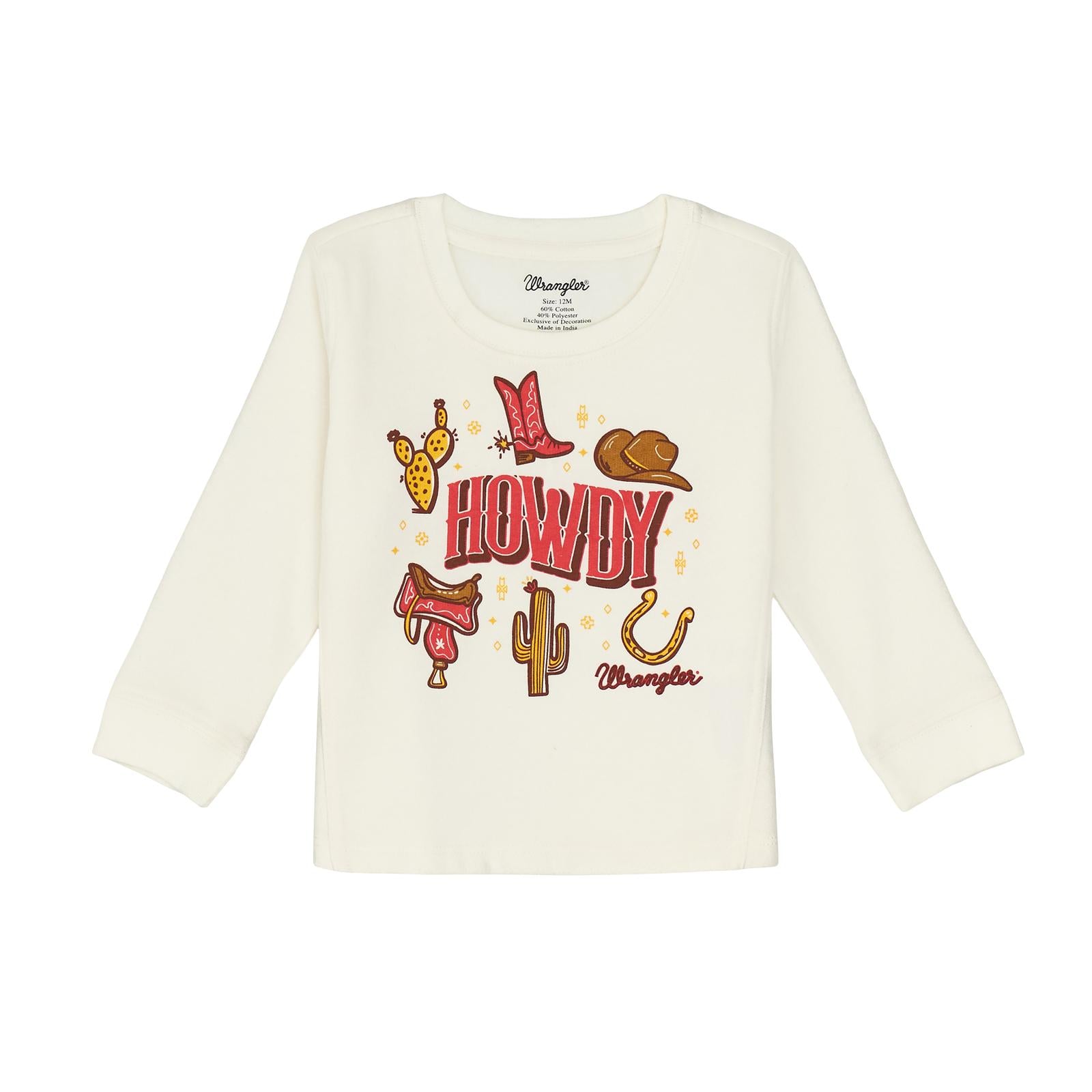 Wrangler Infant/Toddler Girl's Sweatshirt STYLE 112367895
