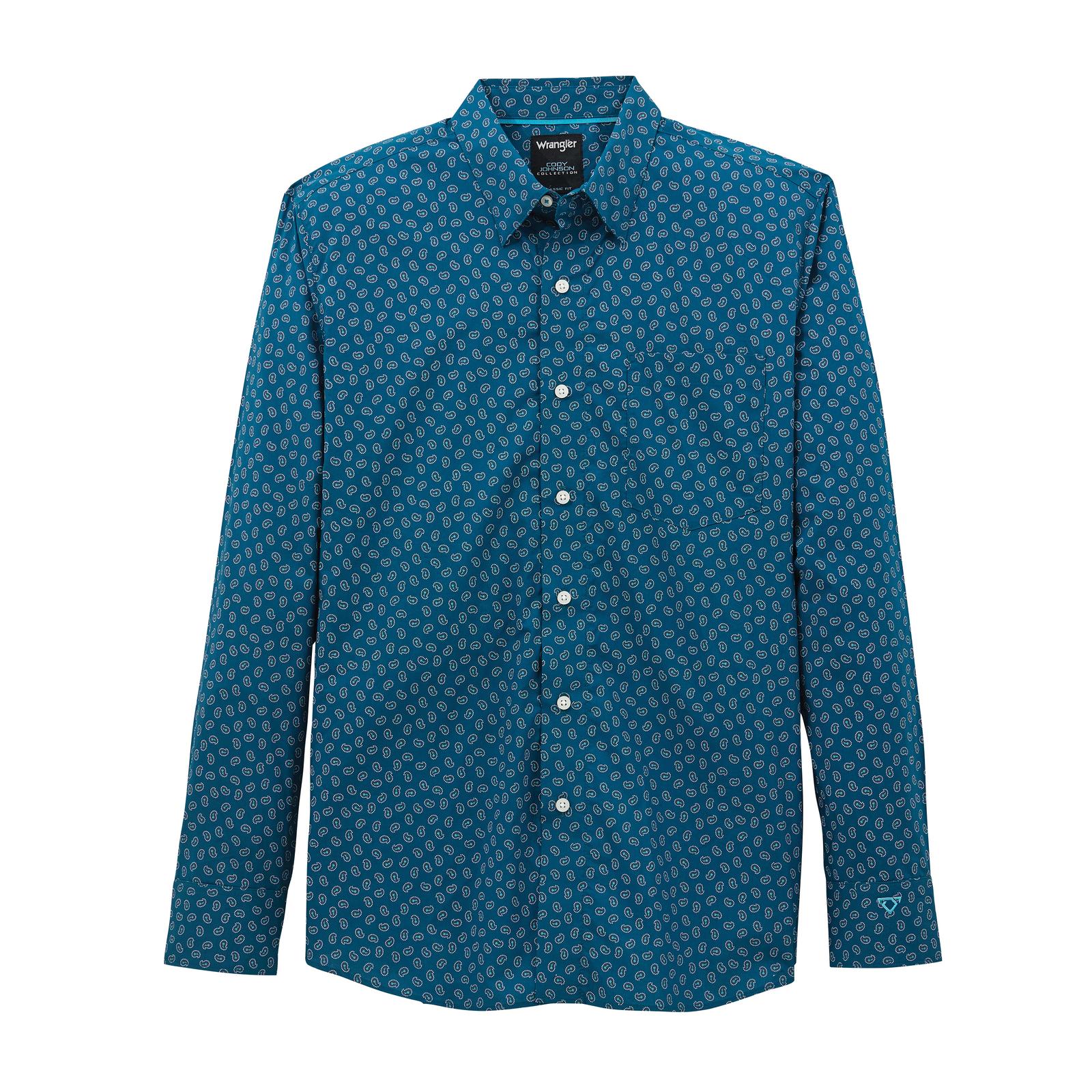 Wrangler X Cody Johnson Men's Long Sleeve Shirt STYLE 112368040