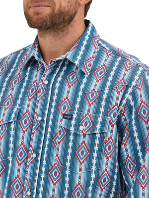 Wrangler Men's Vintage Inspired Long Sleeve Shirt STYLE 112368193