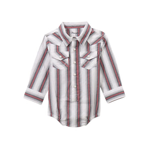 Wrangler Infant/Toddler Boy's Long SleeveOnesie STYLE 112369514