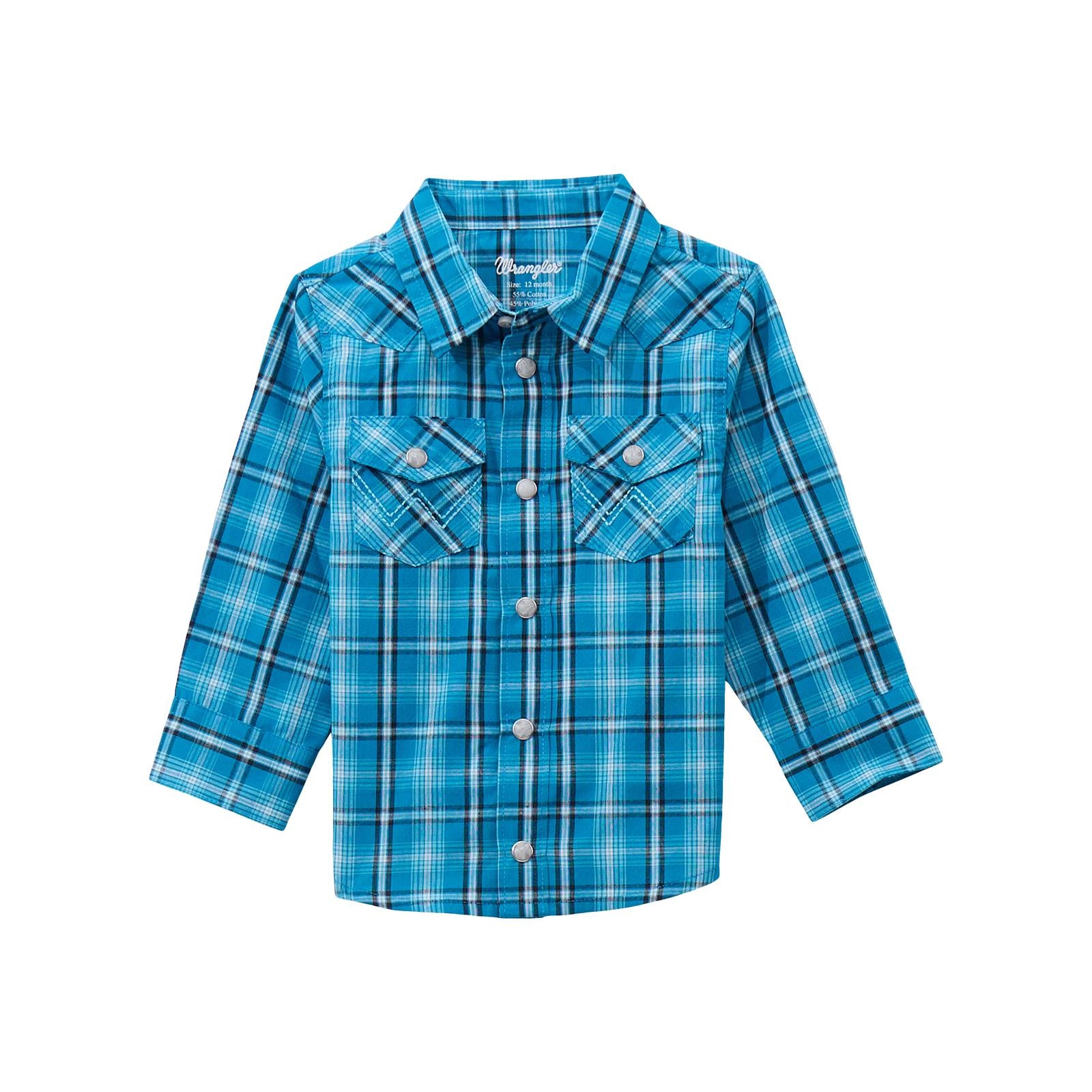 Wrangler Infant/Toddler Boy's Long Sleeve Shirt STYLE 112369527