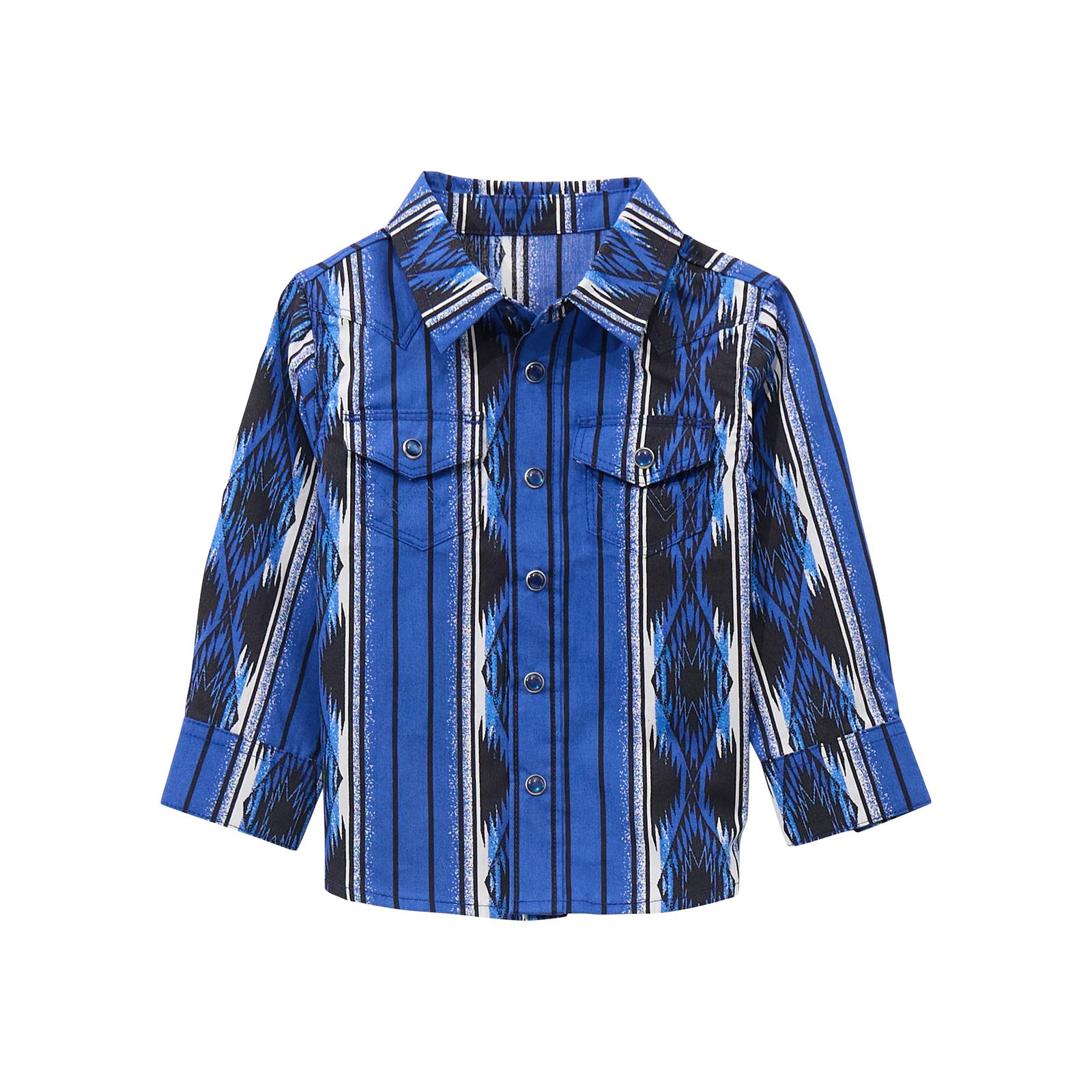 Wrangler Infant/Toddler Boy's Long Sleeve Shirt STYLE 112369537