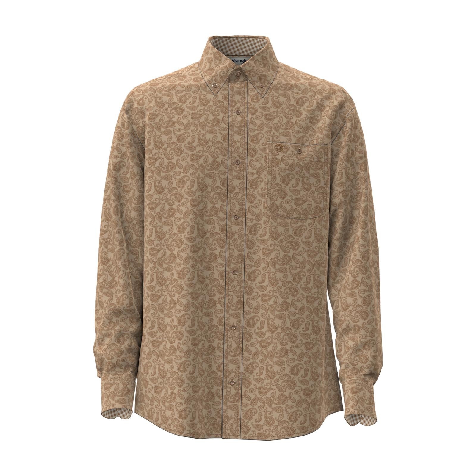 Wrangler George Strait Men's Long Sleeve Shirt STYLE 112369585